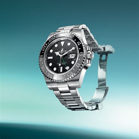 rolex black and grey gmt.